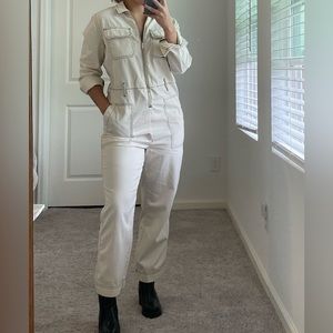 Zara Cream Jumpsuit